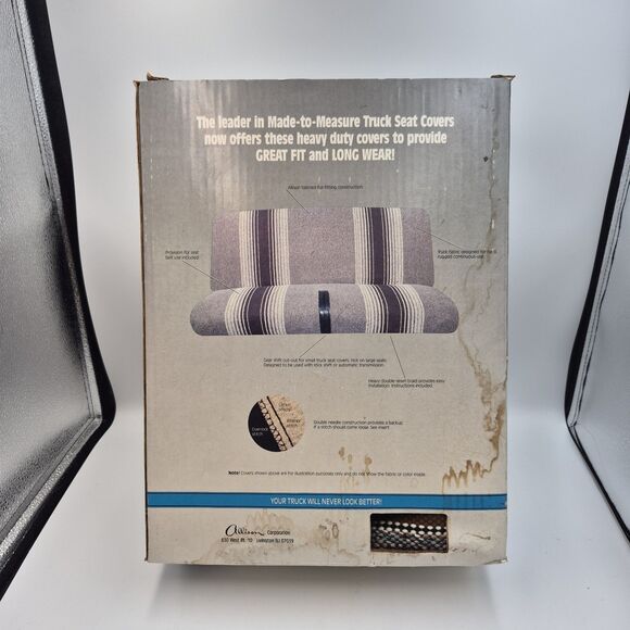 NEW Universal Saddle Blanket  FULL SIZE Bench Truck Seat Cover - Picture 3 of 12